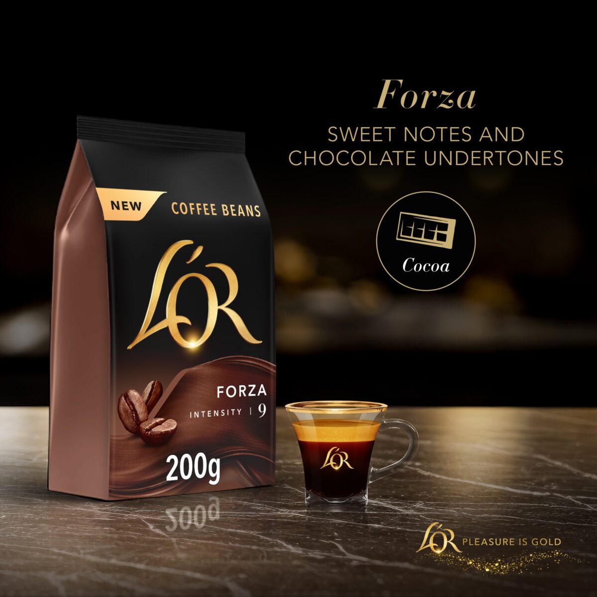 LOR Forza Coffee Beans 200g 2