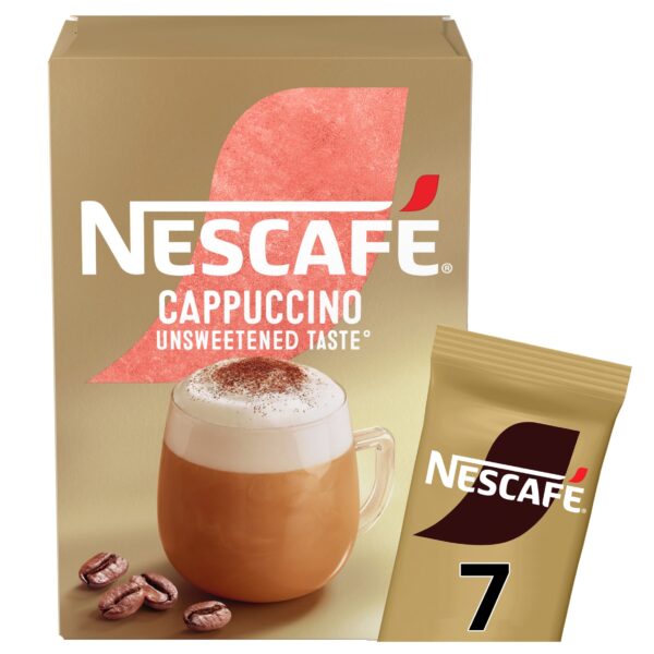 Nescafe-Cappuccino-Unsweetened-Instant-Coffee-7-Sachets-1