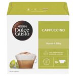 Nescafe Dolce Gusto Cappuccino Coffee Pods X16 186 4g 1