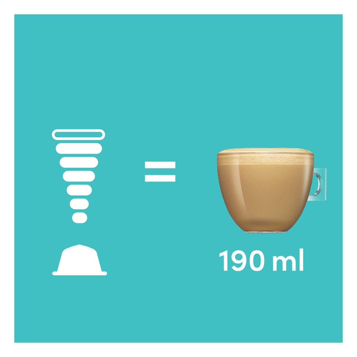 Nescafe Dolce Gusto Flat White Coffee Pods X16 187 2g 2