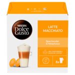 Nescafe Dolce Gusto Latte Macchiato Coffee Pods X16 183 2g 1
