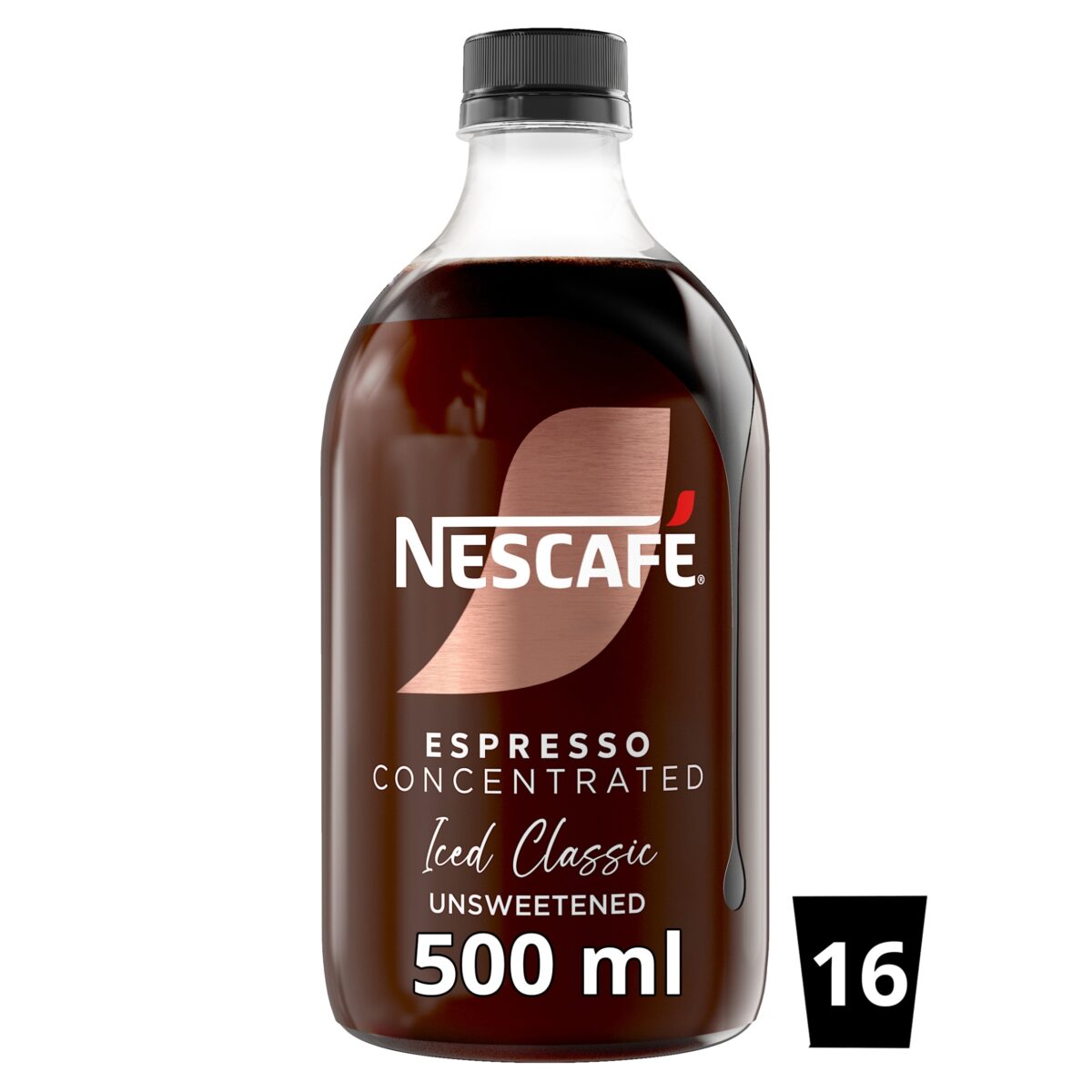 Nescafe Iced Coffee Espresso Concentrated Unsweetened 500ml 1