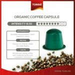 Organic Aluminium Nespresso ® Compatible Coffee Capsules 10 Pods 2
