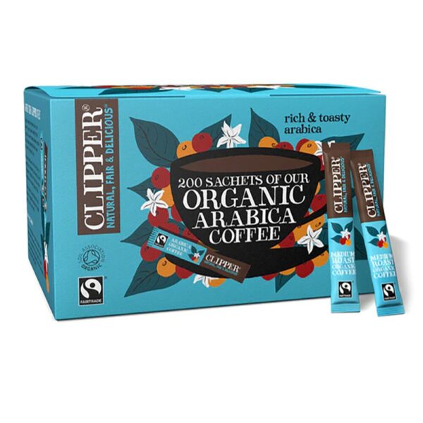 Organic-Fairtrade-Arabica-Coffee-200-Sachets-Clipper