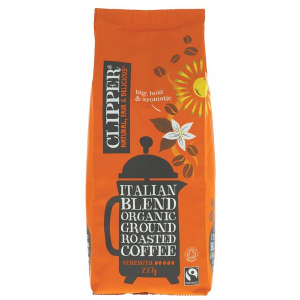 Organic-Fairtrade-Italian-Style-Roast-Ground-Coffee-227g-Clipper