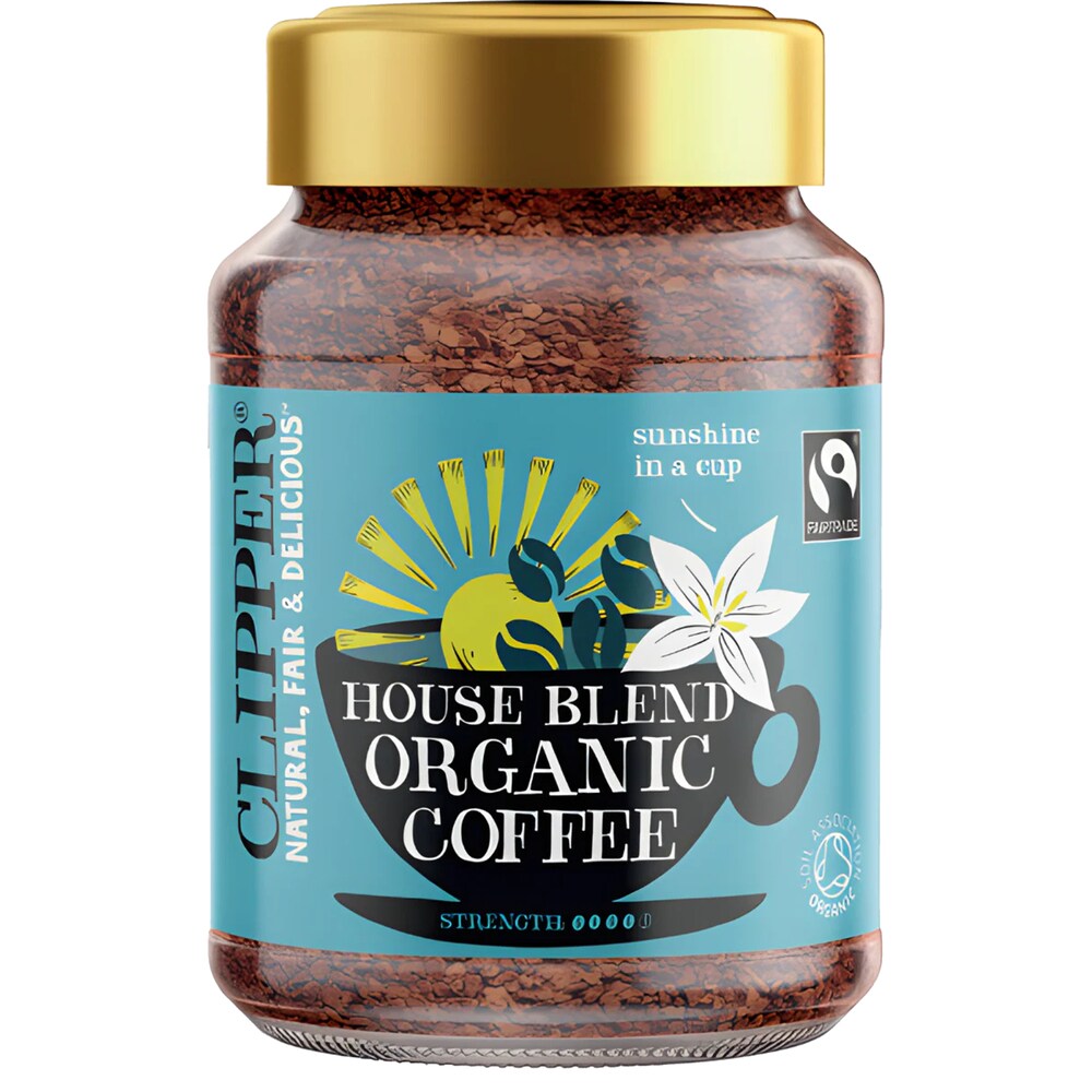 Organic-Medium-Roast-Instant-Arabica-Coffee-200g-Clipper