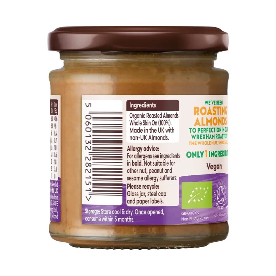 Organic-Smooth-Almond-Butter-170g-Meridian-3