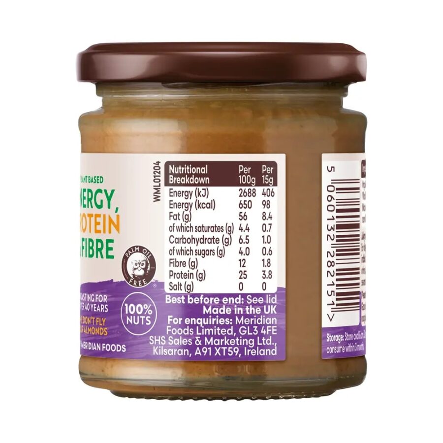 Organic-Smooth-Almond-Butter-170g-Meridian-4