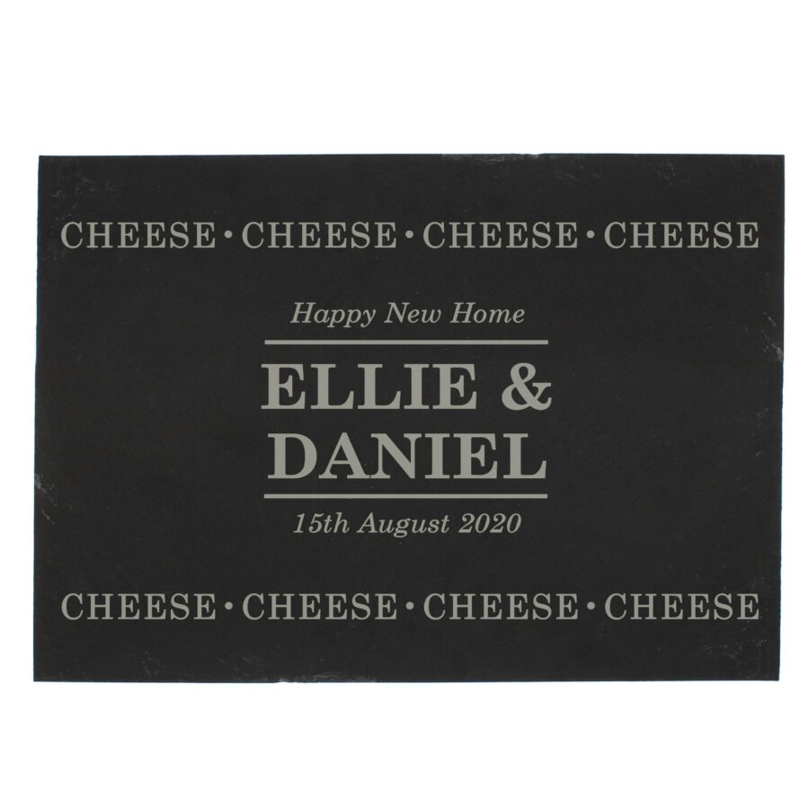 Personalised-Slate-Cheese-Board-Black