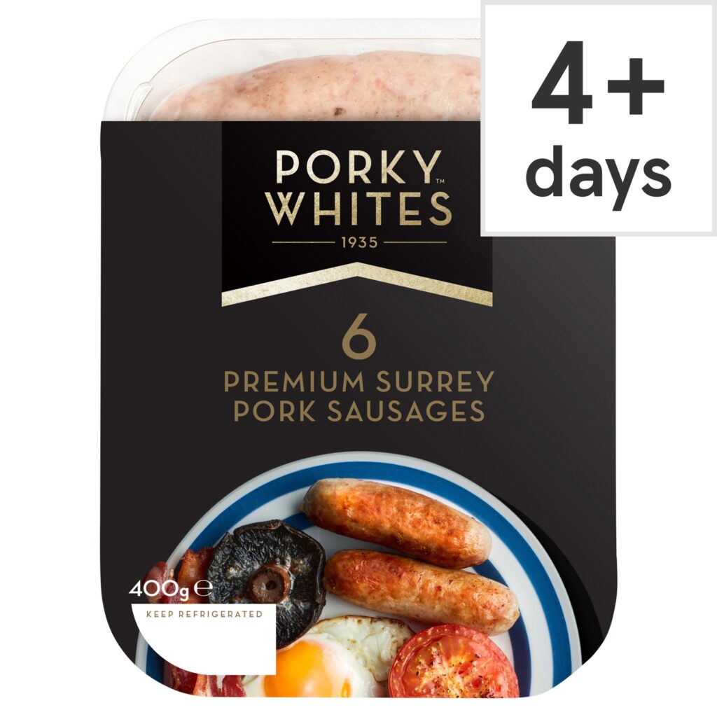 Porky-Whites-6-Premium-Surrey-Pork-Sausages-400g