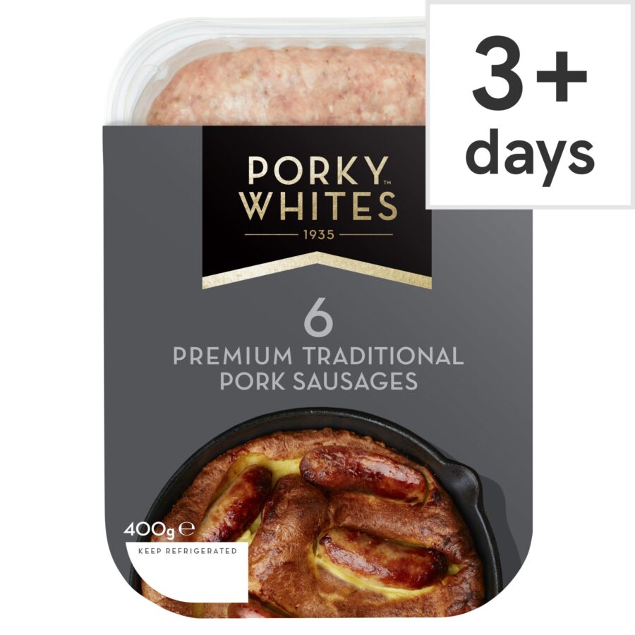 Porky-Whites-6-Traditional-Pork-Sausages-400G