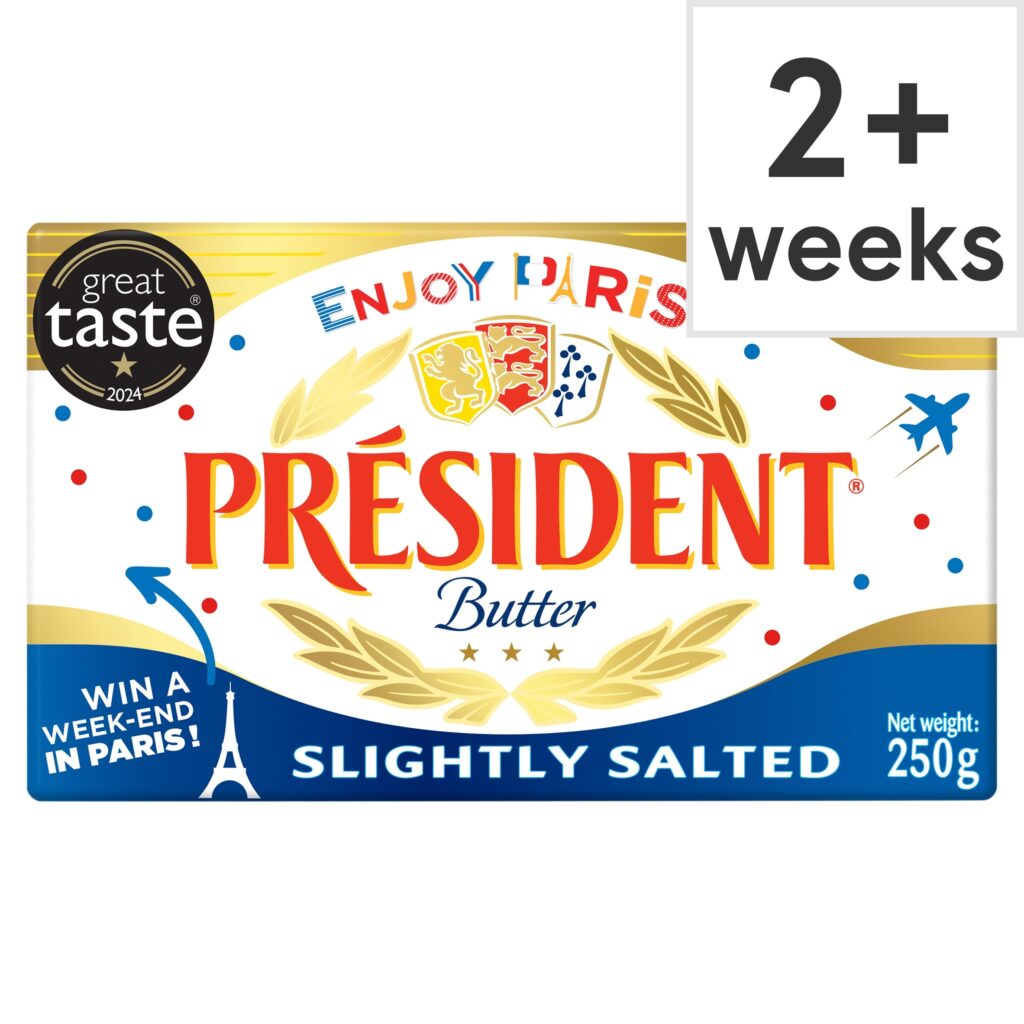 President-Slightly-Salted-Butter-250G
