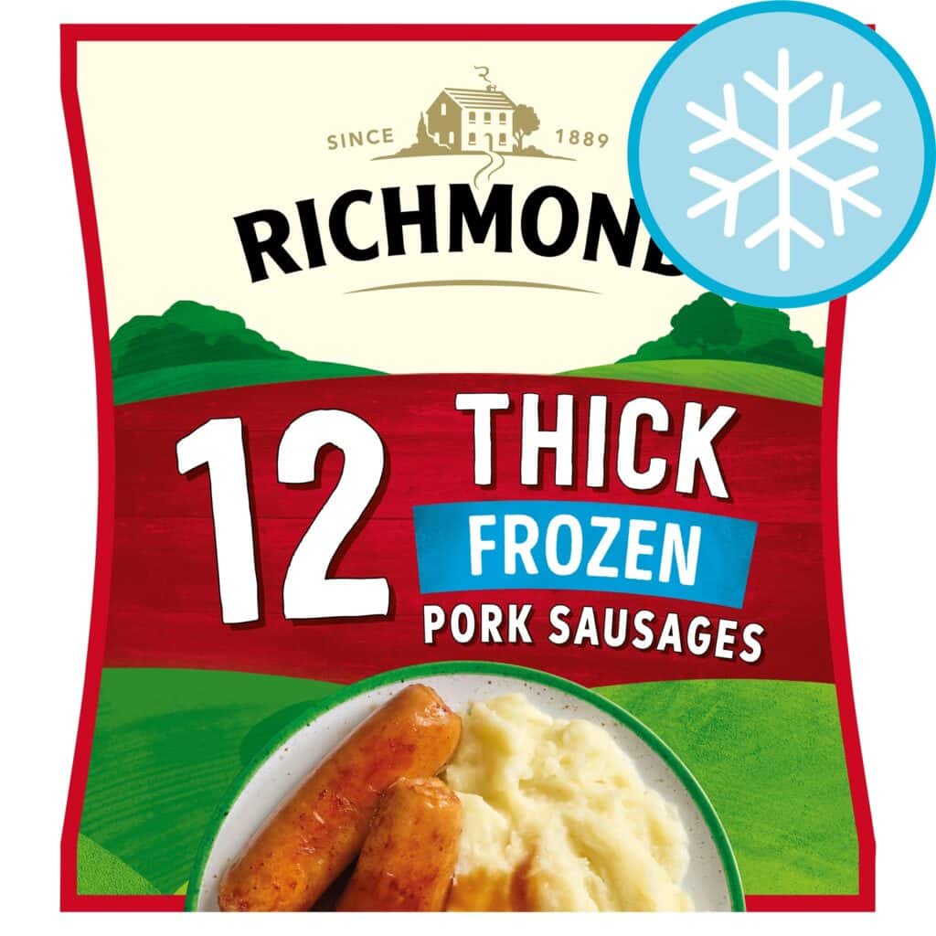 Richmond-Thick-Frozen-Pork-Sausages-12-Pack-516g
