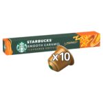 Starbucks Smooth Caramel Flavoured Coffee Pods X10 51g