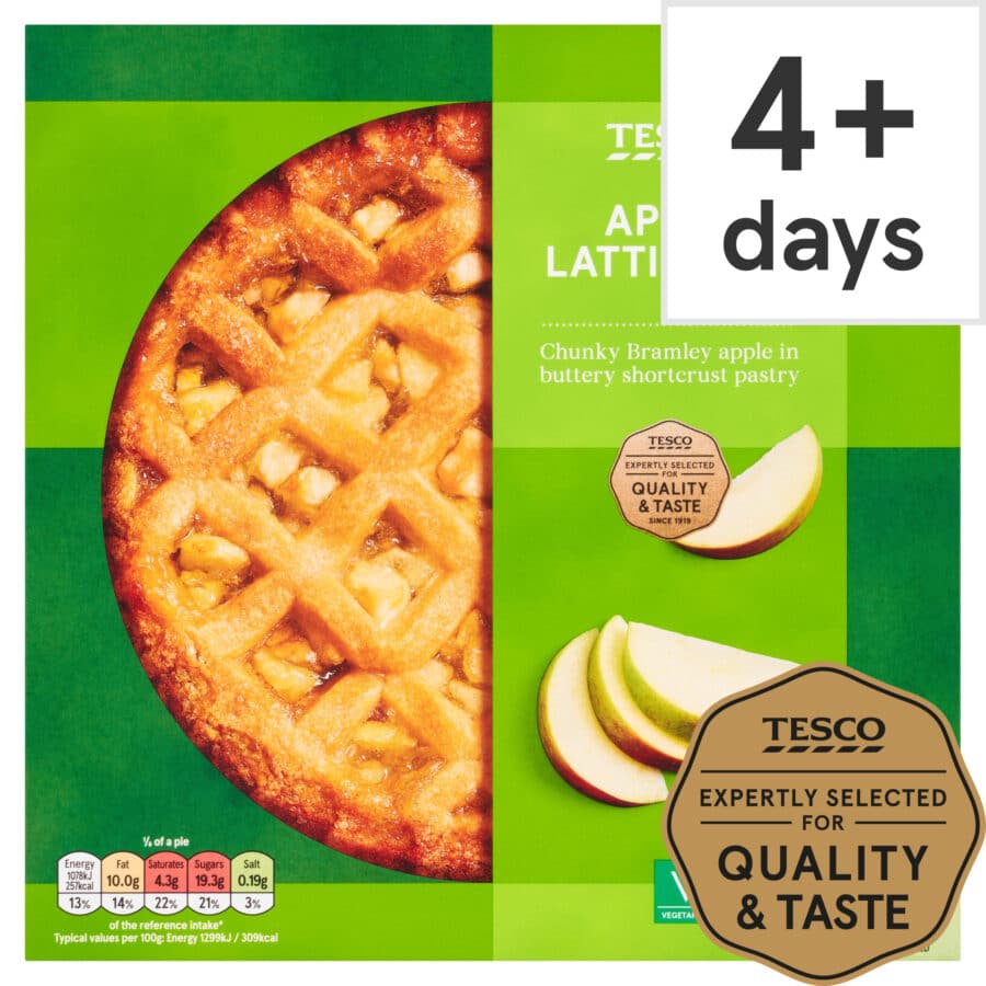 Tesco-Apple-Lattice-Pie-500G