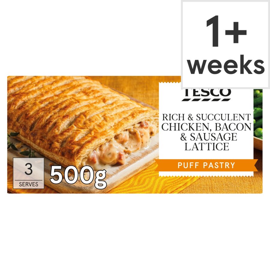 Tesco-Chicken-Bacon-Sausage-Lattice-Bar-500g
