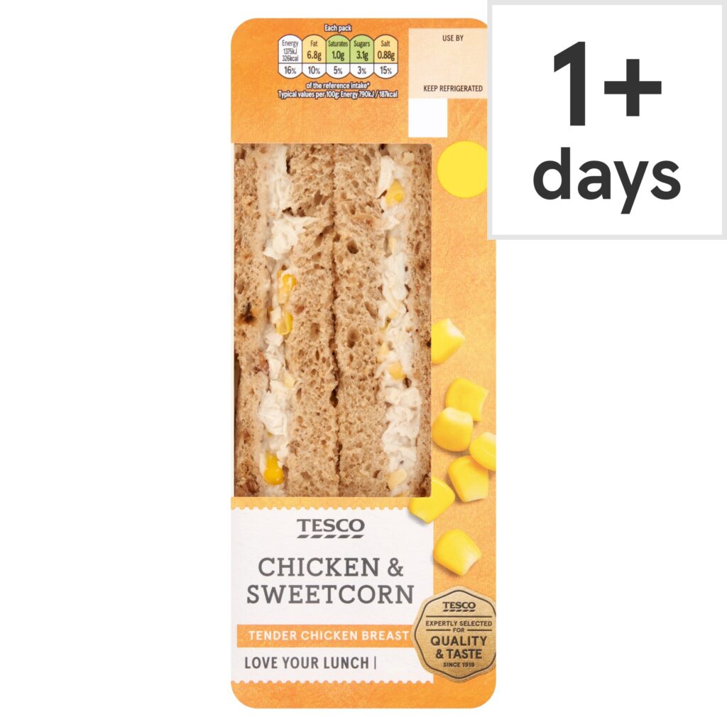 Tesco-Chicken-Sweetcorn-Sandwich