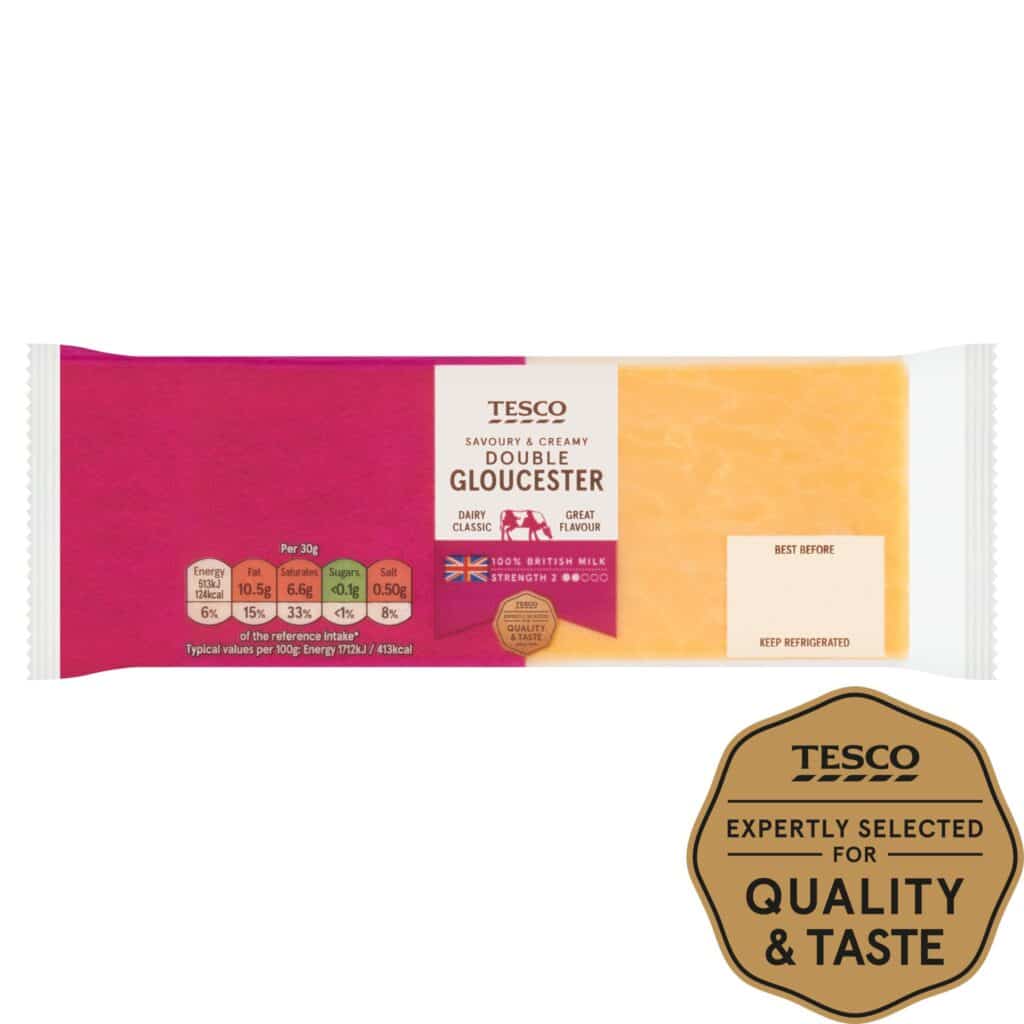 Tesco-Double-Gloucester-Cheese-400G