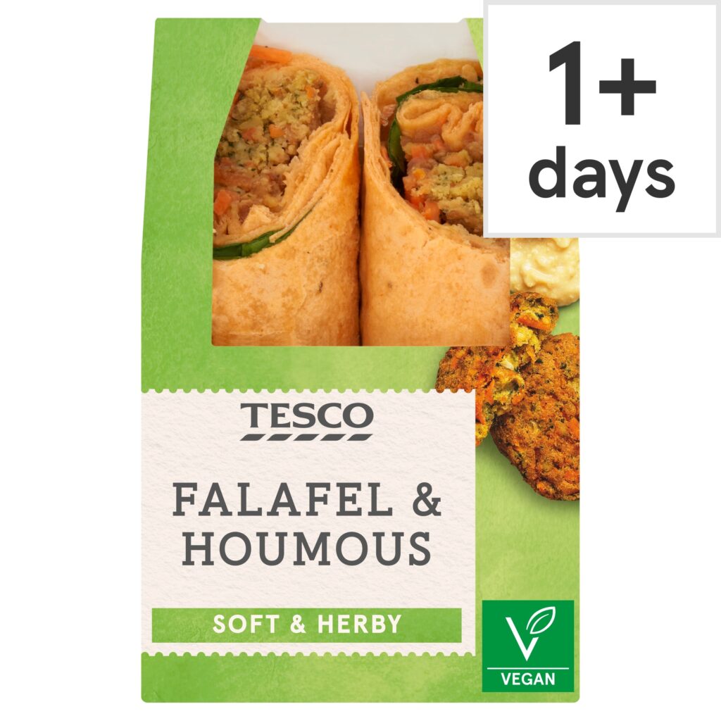 Tesco-Falafel-Houmous-Wrap