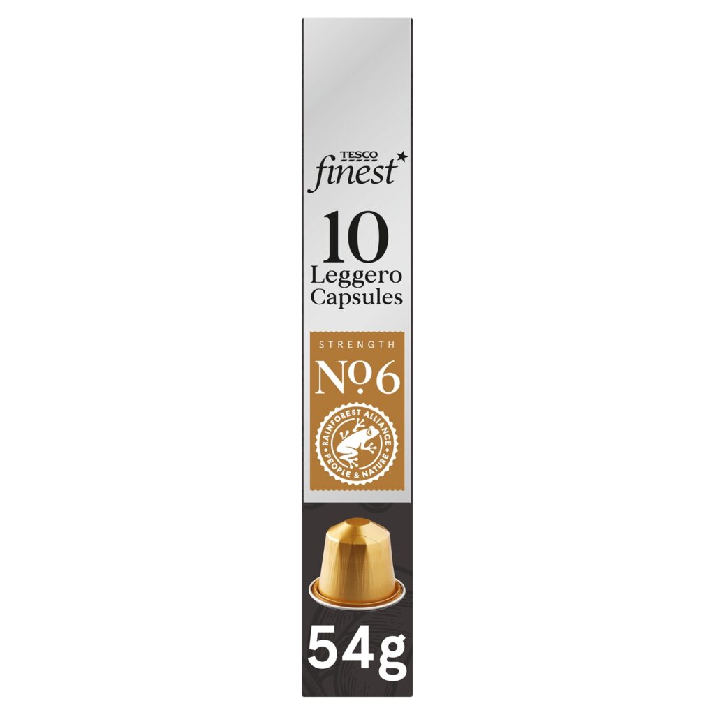 Tesco-Finest-10-Leggero-Coffee-Capsules-Strength-6-54G