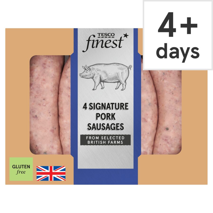 Tesco-Finest-4-Signature-Pork-Sausages-440g