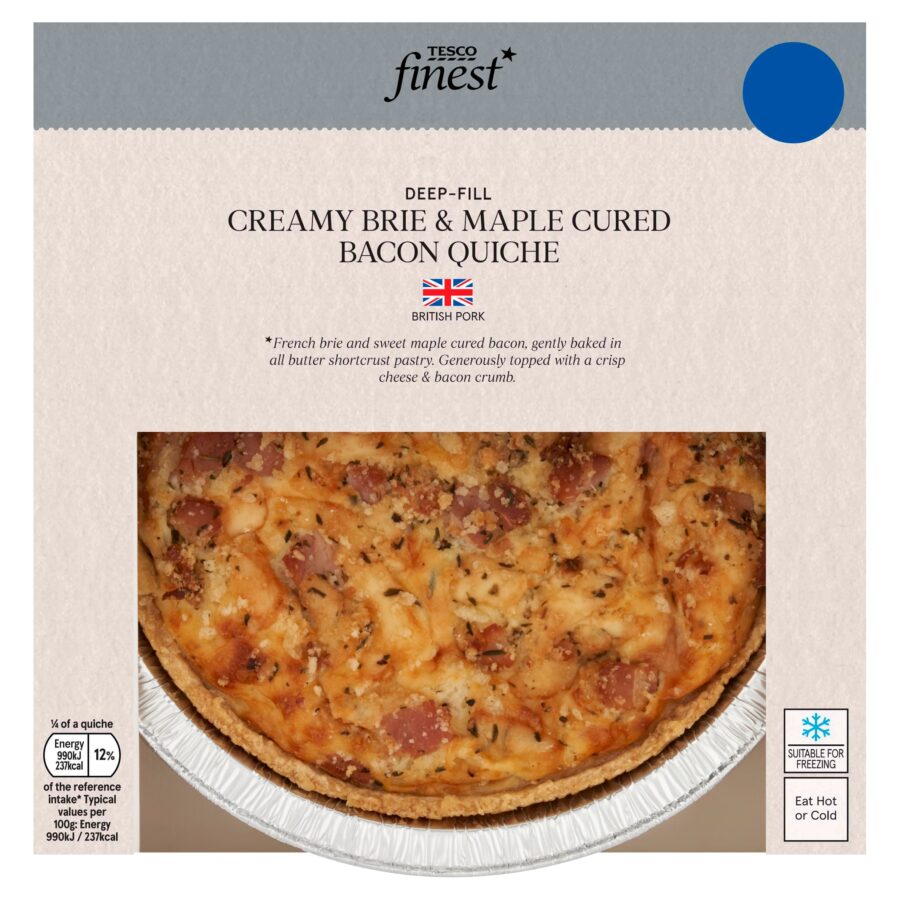 Tesco-Finest-Brie-Bacon-Quiche-400g