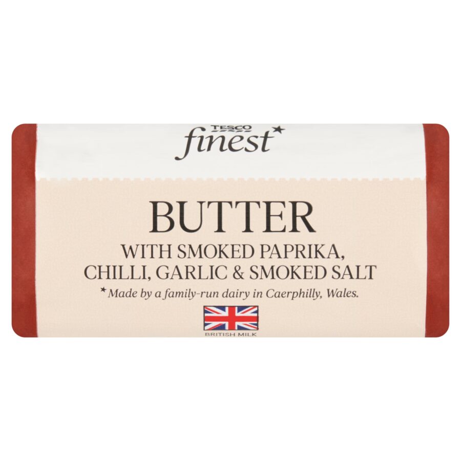 Tesco-Finest-Butter-With-Smoked-Paprika-Chilli-Garlic-Smoked-Salt-90g