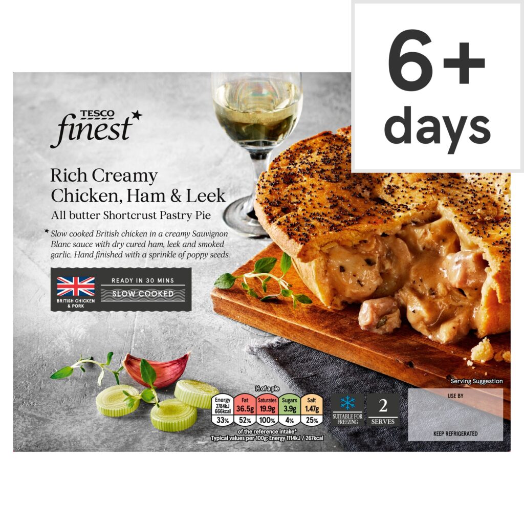 Tesco-Finest-Chicken-Ham-Leek-Pie-500g