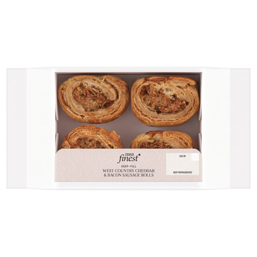Tesco-Finest-Deep-Fill-West-Country-Cheddar-Bacon-Sausage-Rolls-180g
