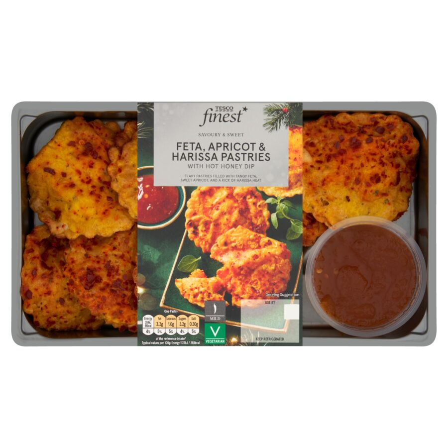 Tesco-Finest-Feta-Apricot-Harissa-Pastries-with-Hot-Honey-Dip-252g
