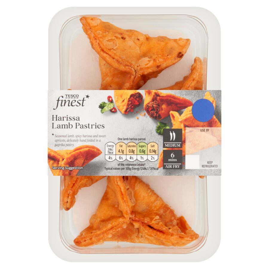 Tesco-Finest-Harissa-Lamb-Parcels-108g
