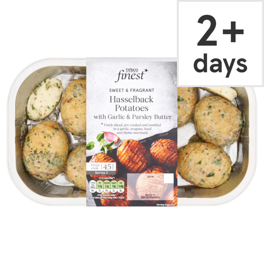 Tesco-Finest-Hasselback-Potatoes-Garlic-Parsley-Butter-450G