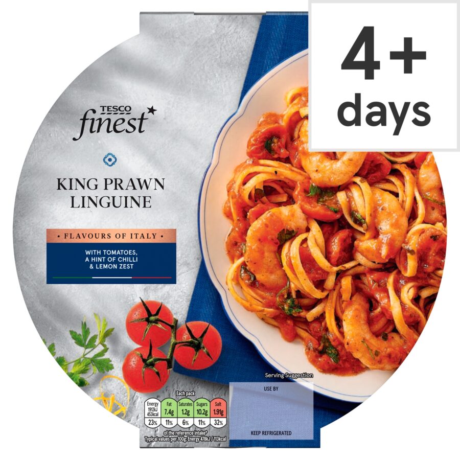 Tesco-Finest-King-Prawn-Linguine-400G-1