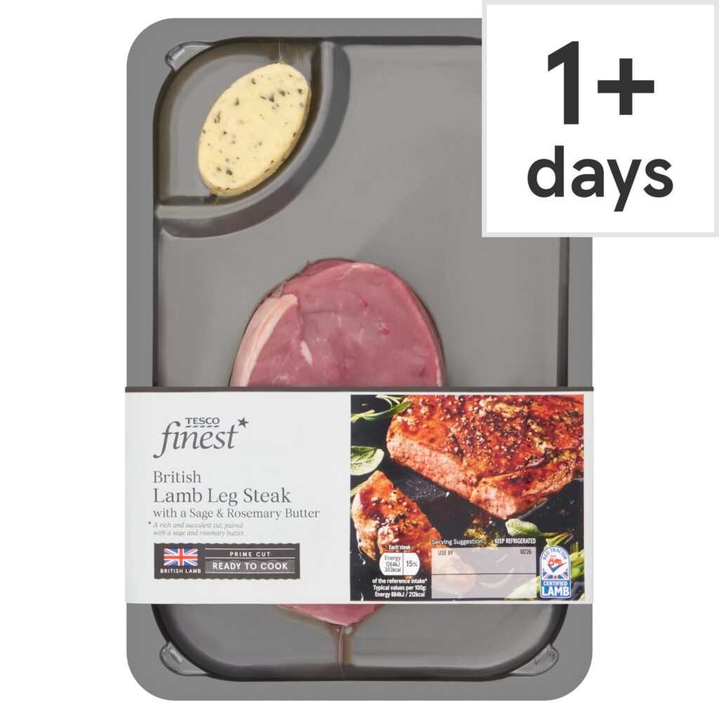 Tesco-Finest-Lamb-Leg-Steak-Sage-Rosemary-Butter-200G
