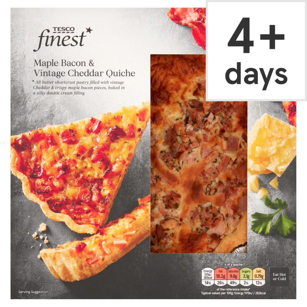 Tesco-Finest-Maple-Bacon-Vintage-Cheddar-Quiche-400g