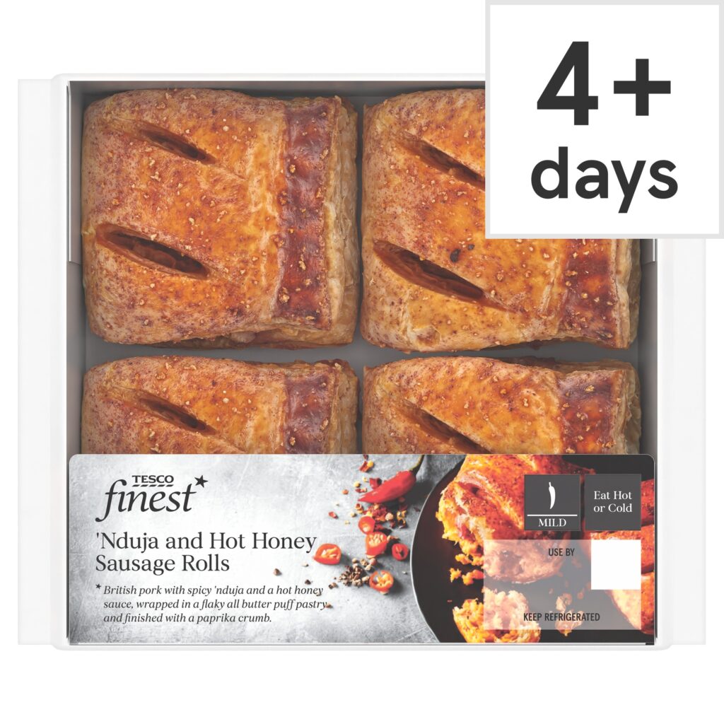 Tesco-Finest-Nduja-and-Hot-Honey-Sausage-Rolls-188g