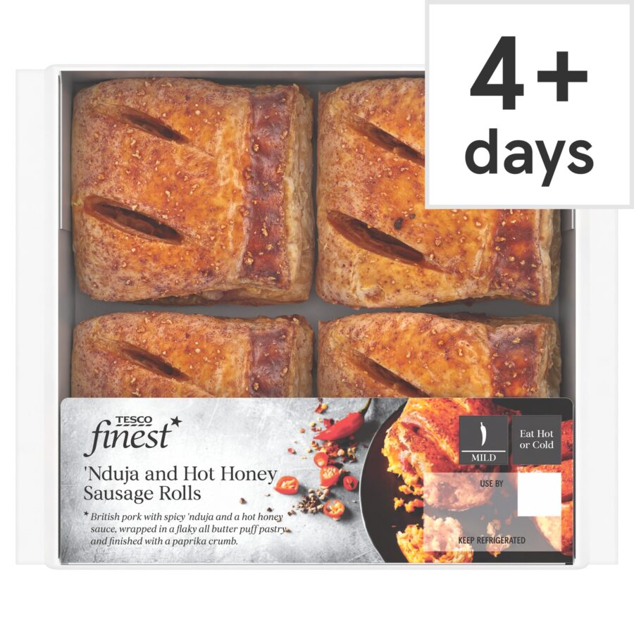 Tesco-Finest-Nduja-and-Hot-Honey-Sausage-Rolls-188g