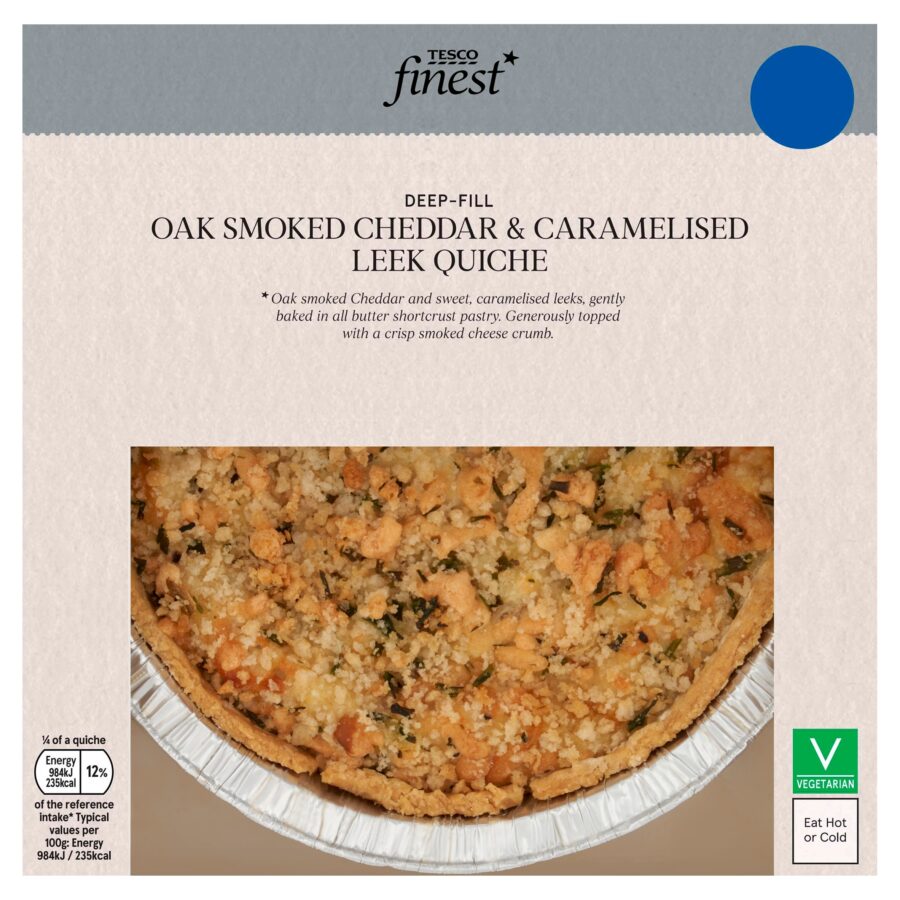 Tesco-Finest-Oak-Smoked-Cheddar-Caramelised-Leek-Quiche-400g