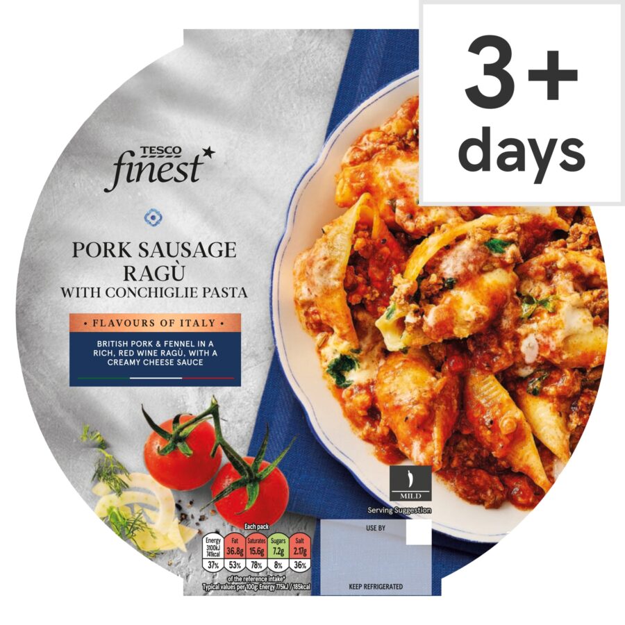 Tesco-Finest-Pork-Sausage-Ragu-With-Pasta-400G-1
