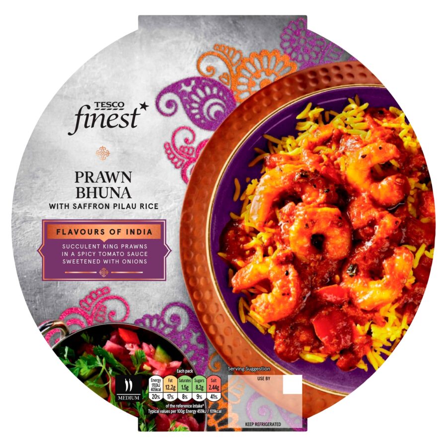 Tesco-Finest-Prawn-Bhuna-Saffron-Pilau-Rice-400g