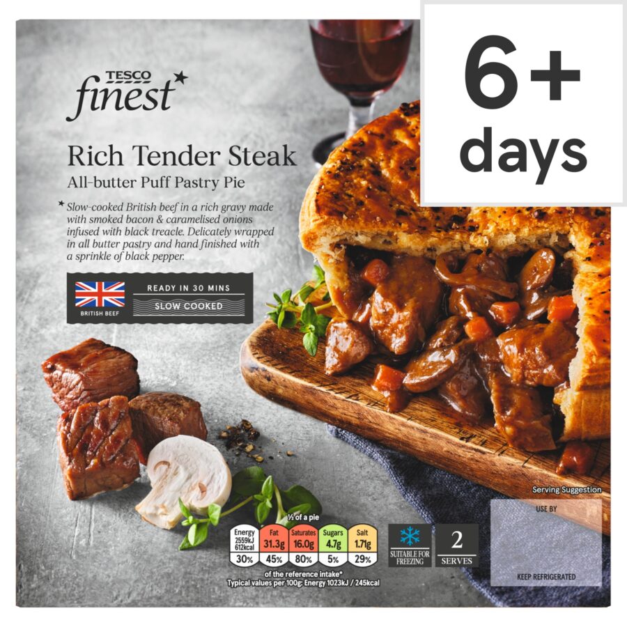 Tesco-Finest-Steak-Pie-500g