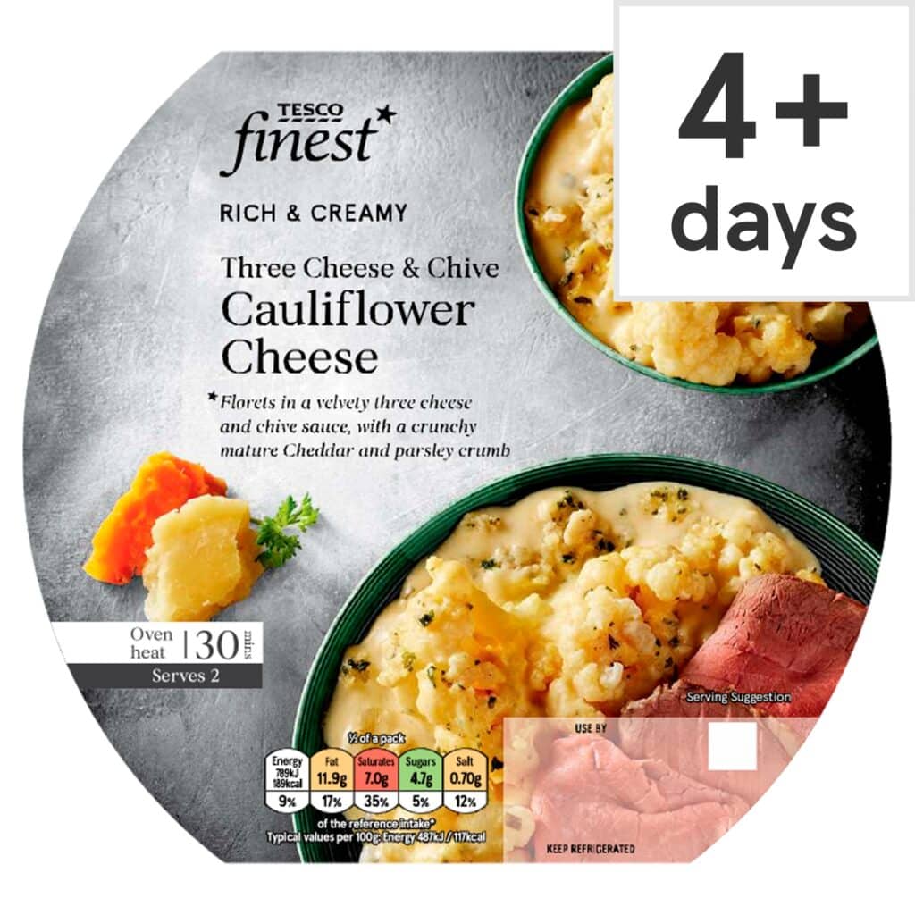 Tesco-Finest-Three-Cheese-Chive-Cauliflower-Cheese-350G