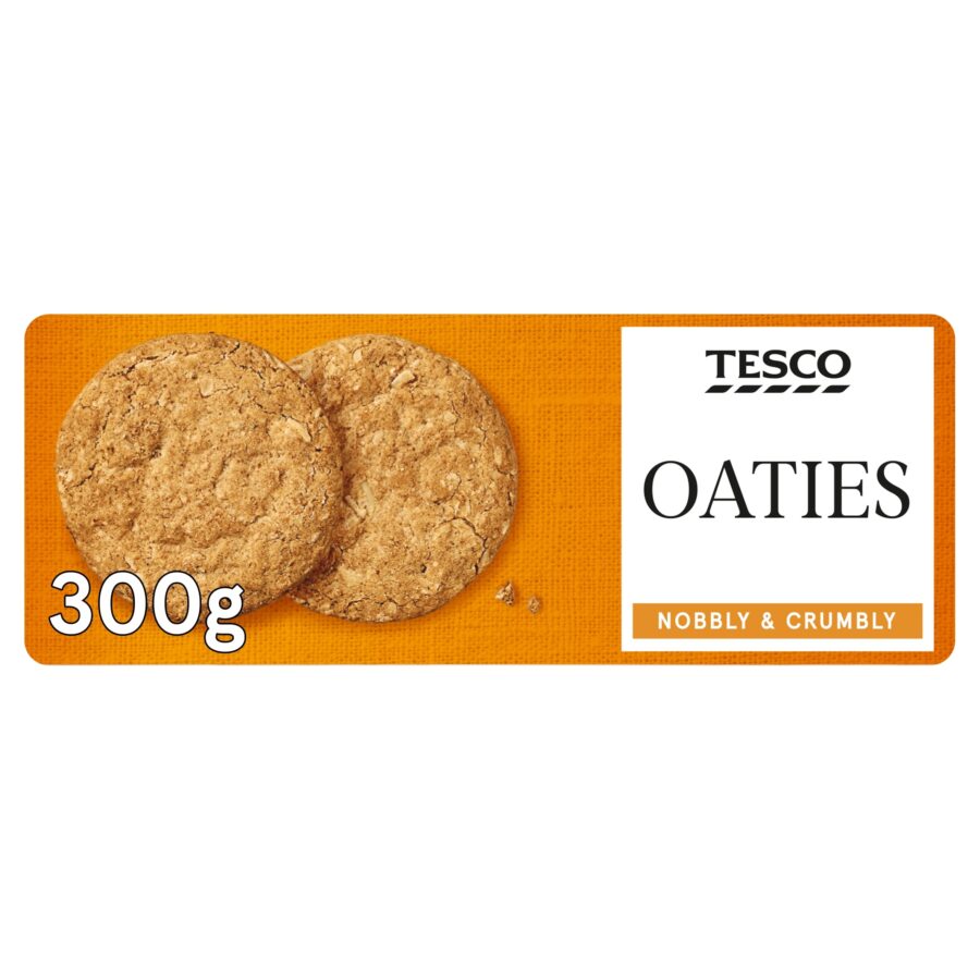 Tesco Oaty Rounds Biscuits 300G