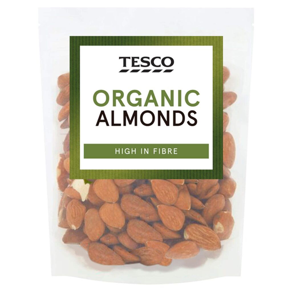 Tesco-Organic-Almonds-200-G