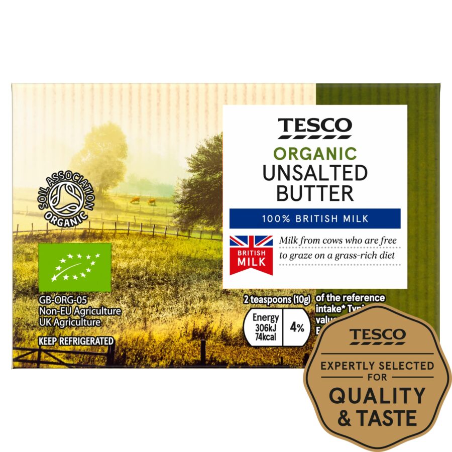 Tesco-Organic-Unsalted-Butter-250G