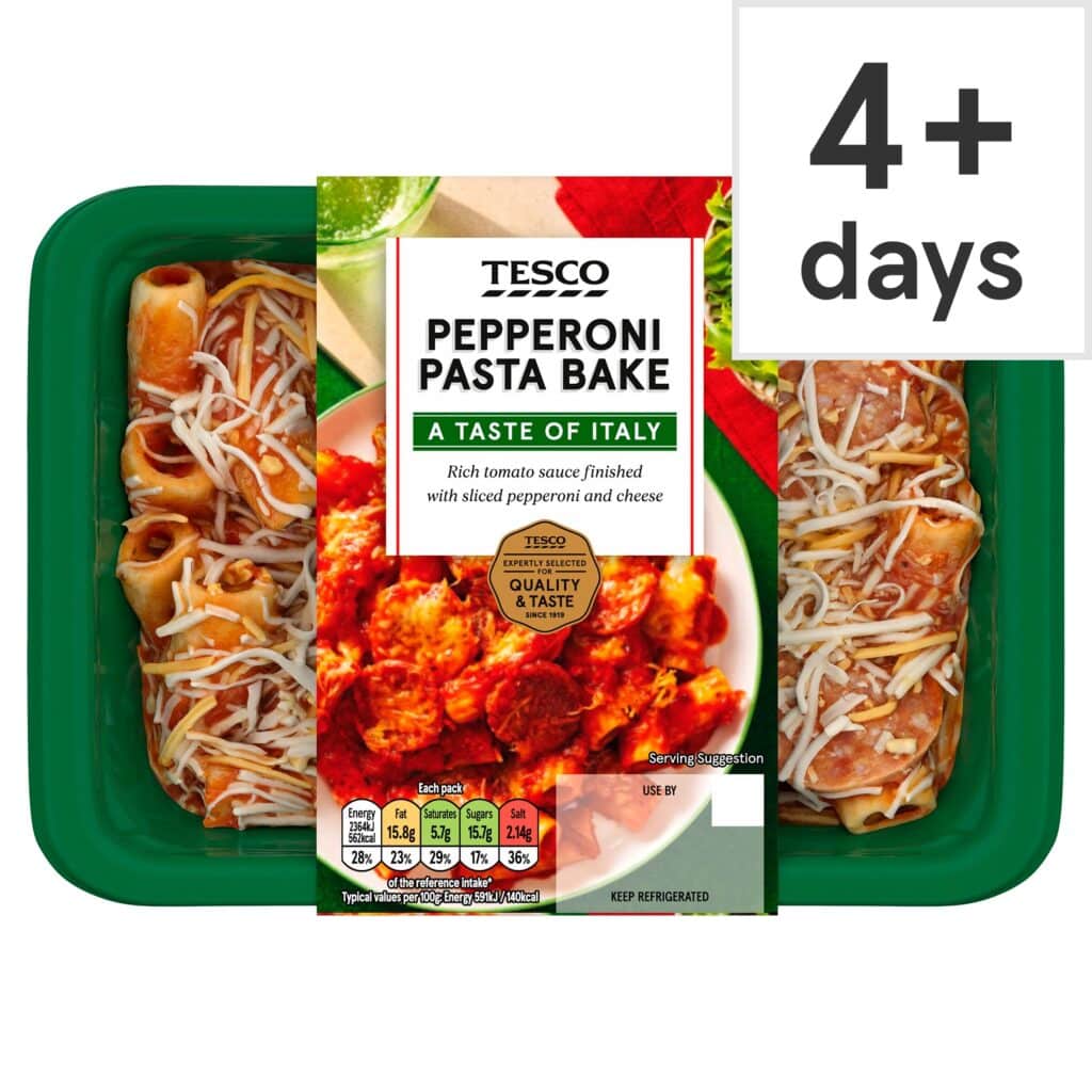 Tesco-Pepperoni-Pasta-Bake-400G
