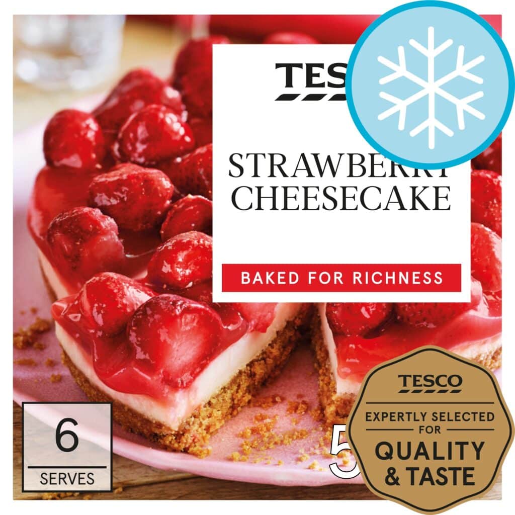 Tesco-Strawberry-Cheesecake-500G
