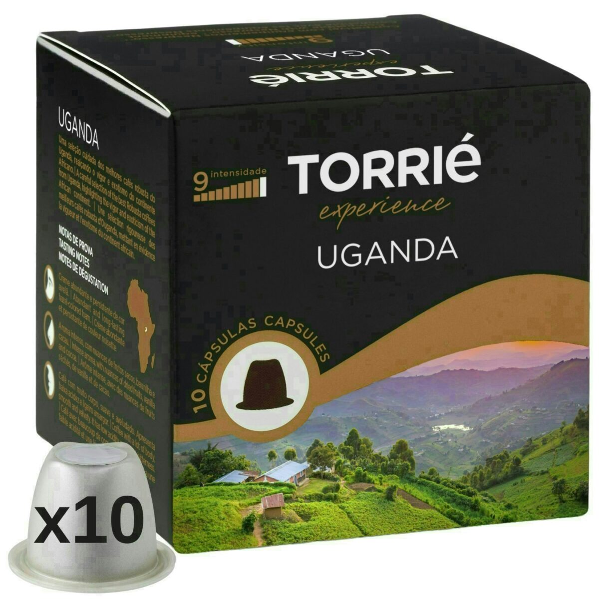Uganda Nespresso ® Compatible Coffee Capsules 10 Pods 1
