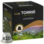 Uganda Nespresso ® Compatible Coffee Capsules 10 Pods