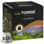 Uganda Nespresso ® Compatible Coffee Capsules 10 Pods 2